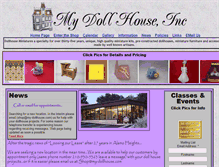 Tablet Screenshot of my-dollhouse.com